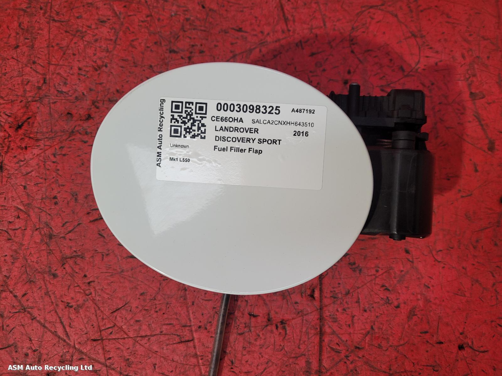 View Auto part Fuel Filler Flap Land Rover Discovery Sport 2016