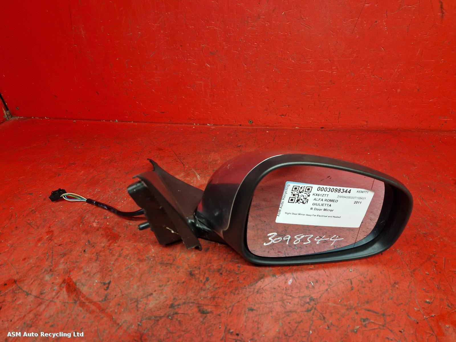View Auto part R Door Mirror Alfa Romeo Giulietta 2011
