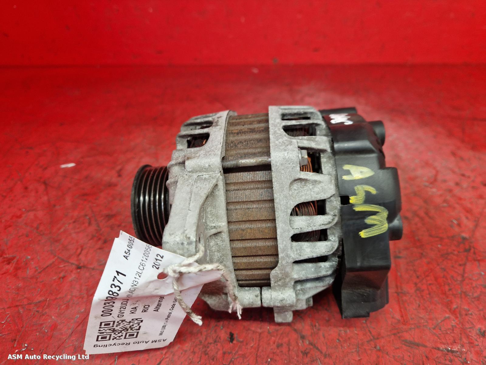 View Auto part Alternator Kia Rio 2012