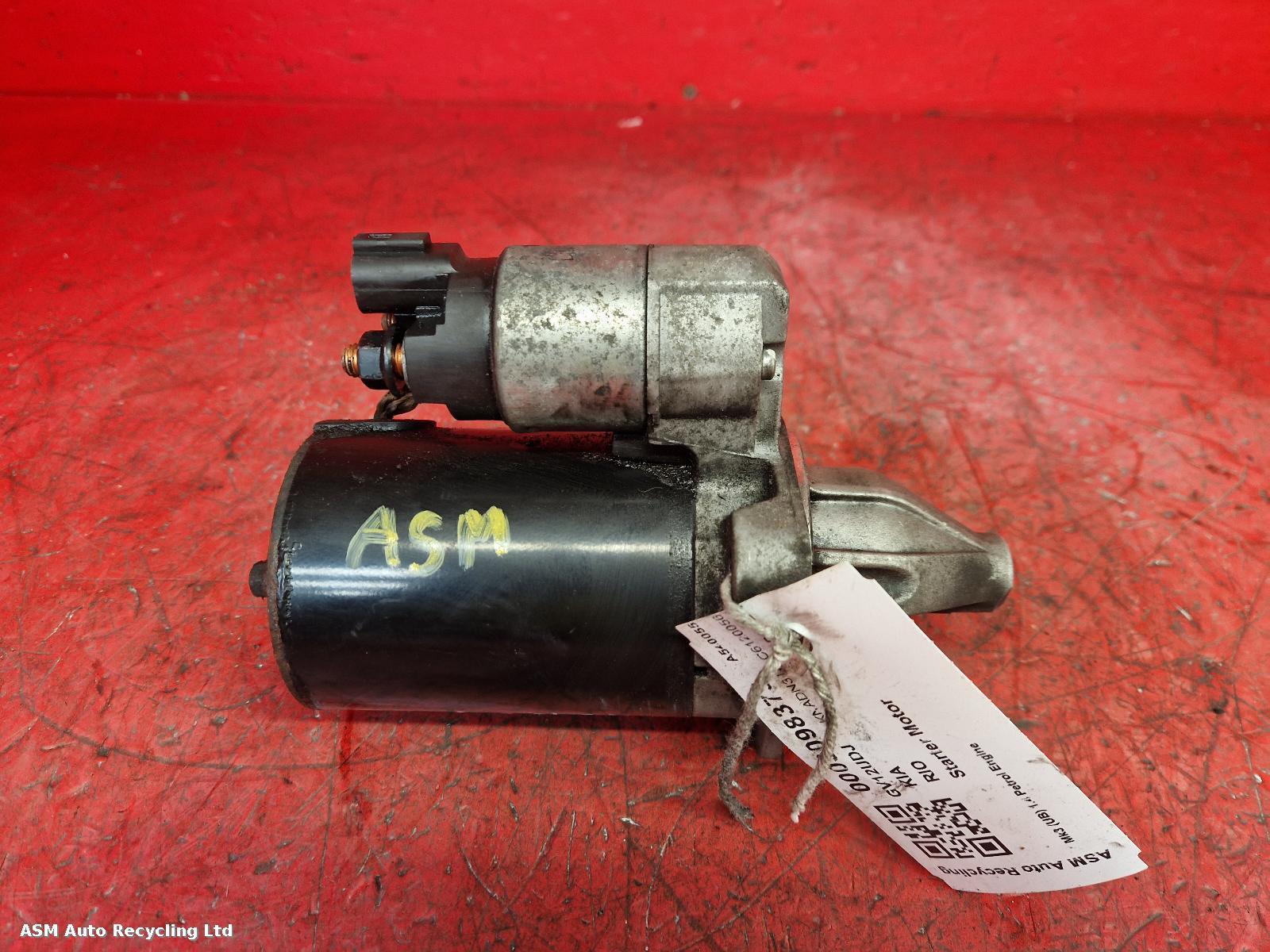 View Auto part Starter Motor Kia Rio 2012