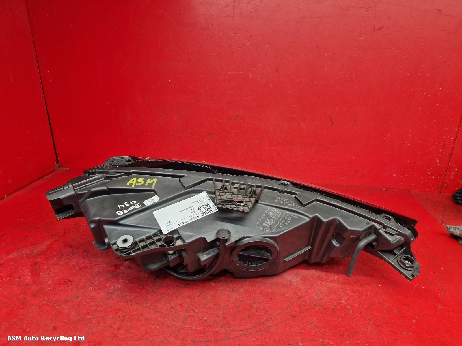 View Auto part L Headlamp Audi A3 2020
