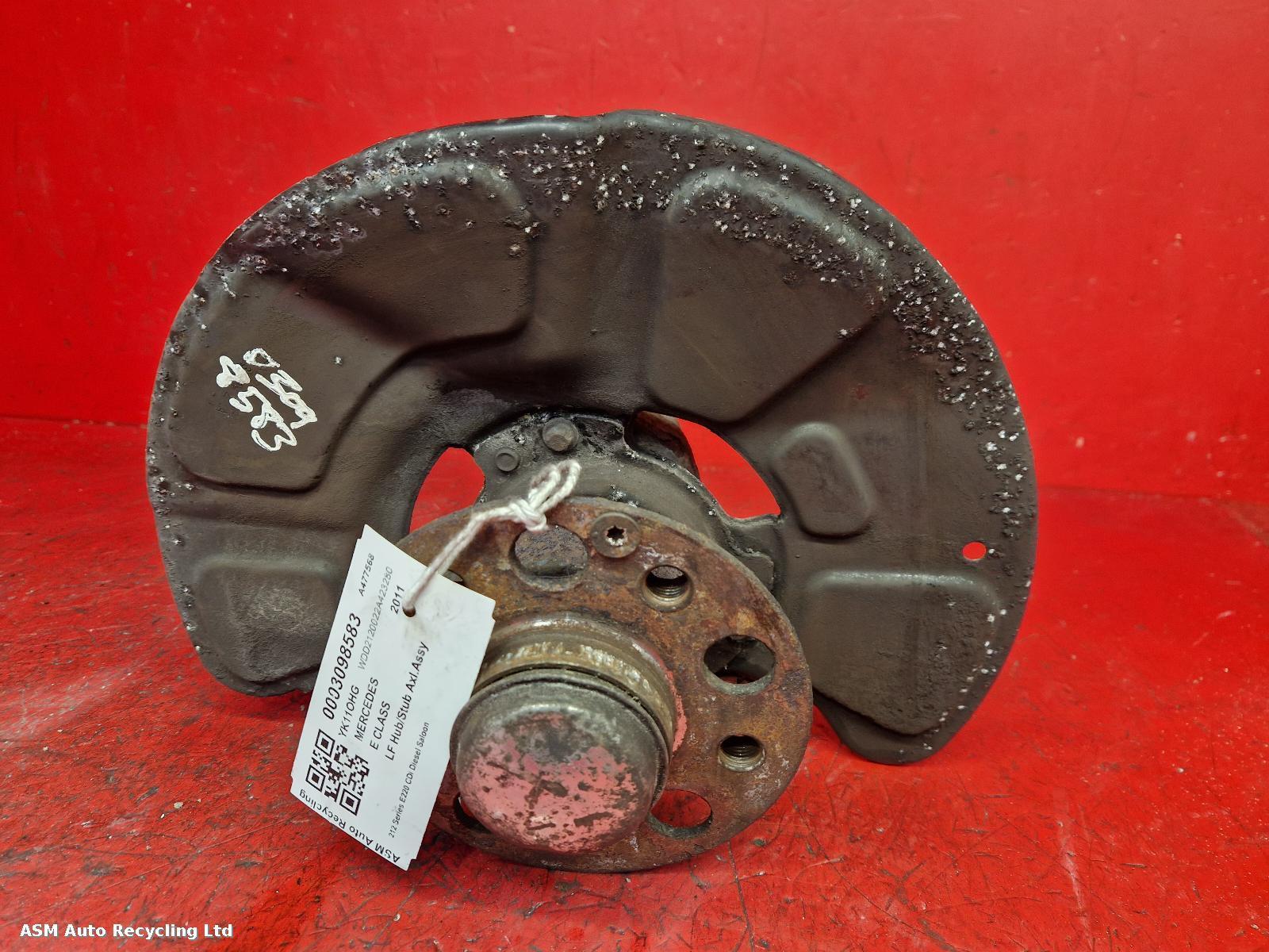 View Auto part LF Hub/Stub Axle Assembly Mercedes E Class 2011