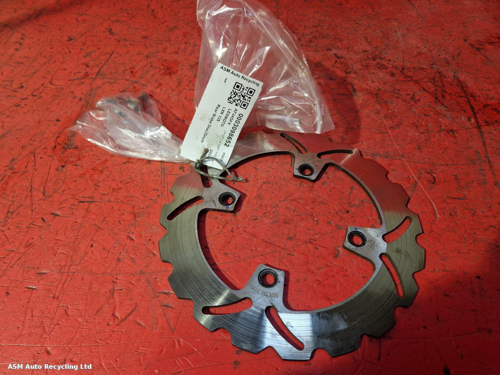 View Auto part Rear Brake Disc/Drum Lexmoto Lxr 125 2024