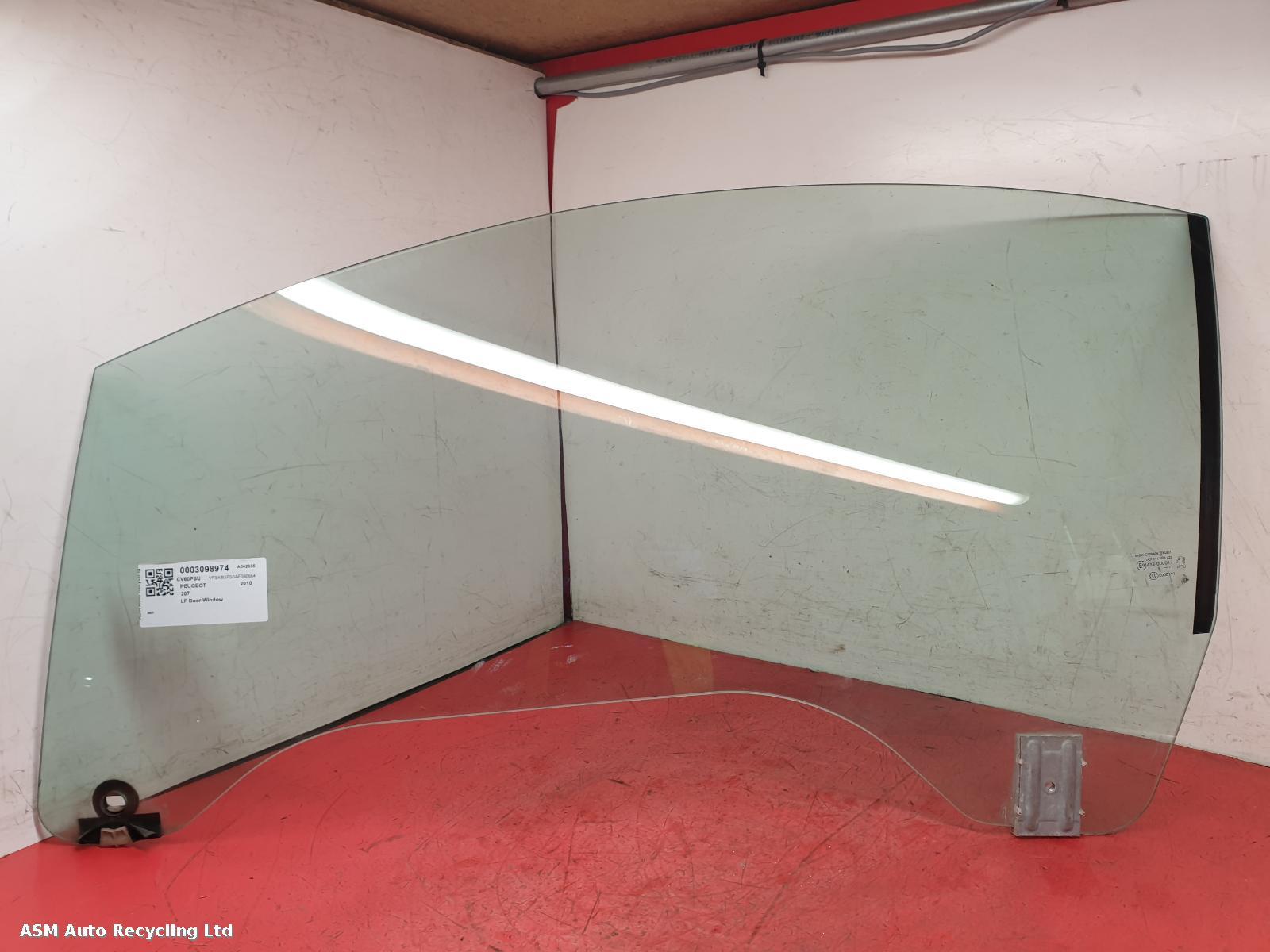 View Auto part LF Door Window Peugeot 207 2010