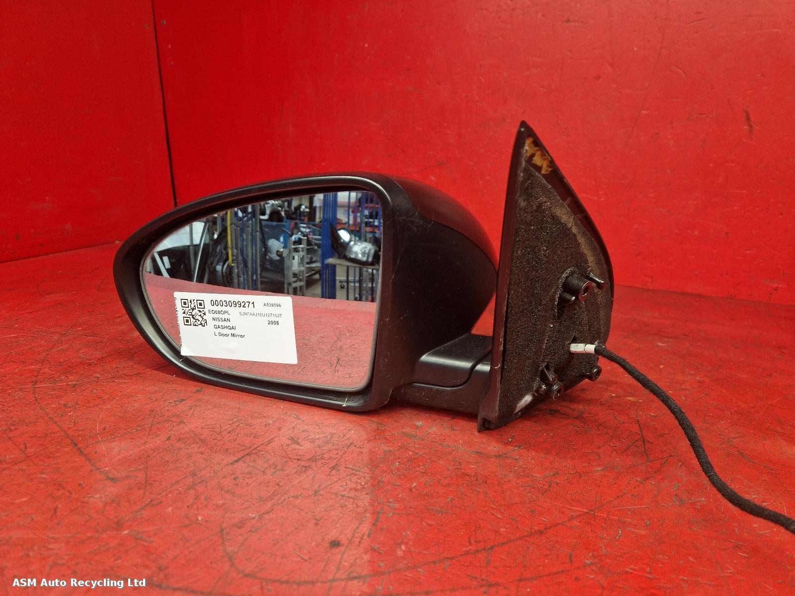 View Auto part L Door Mirror Nissan Qashqai 2008