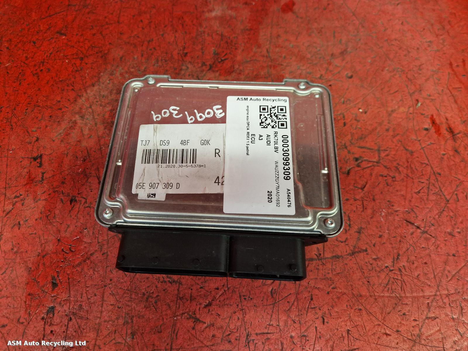 View Auto part ECU Audi A3 2020