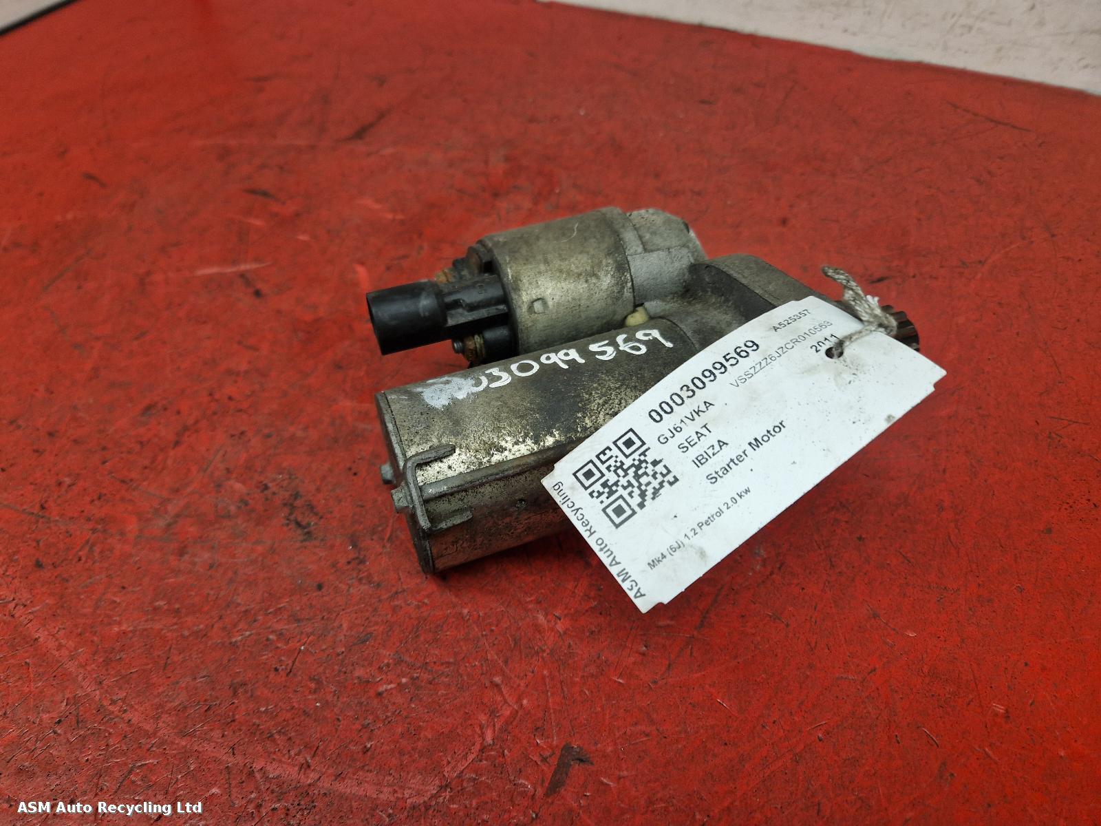 View Auto part Starter Motor Seat Ibiza 2011