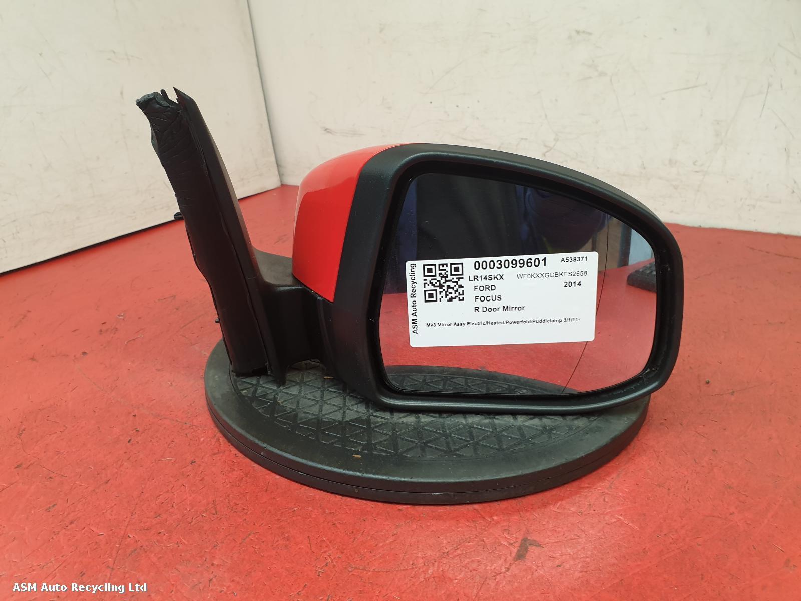 View Auto part R Door Mirror Ford Focus 2014