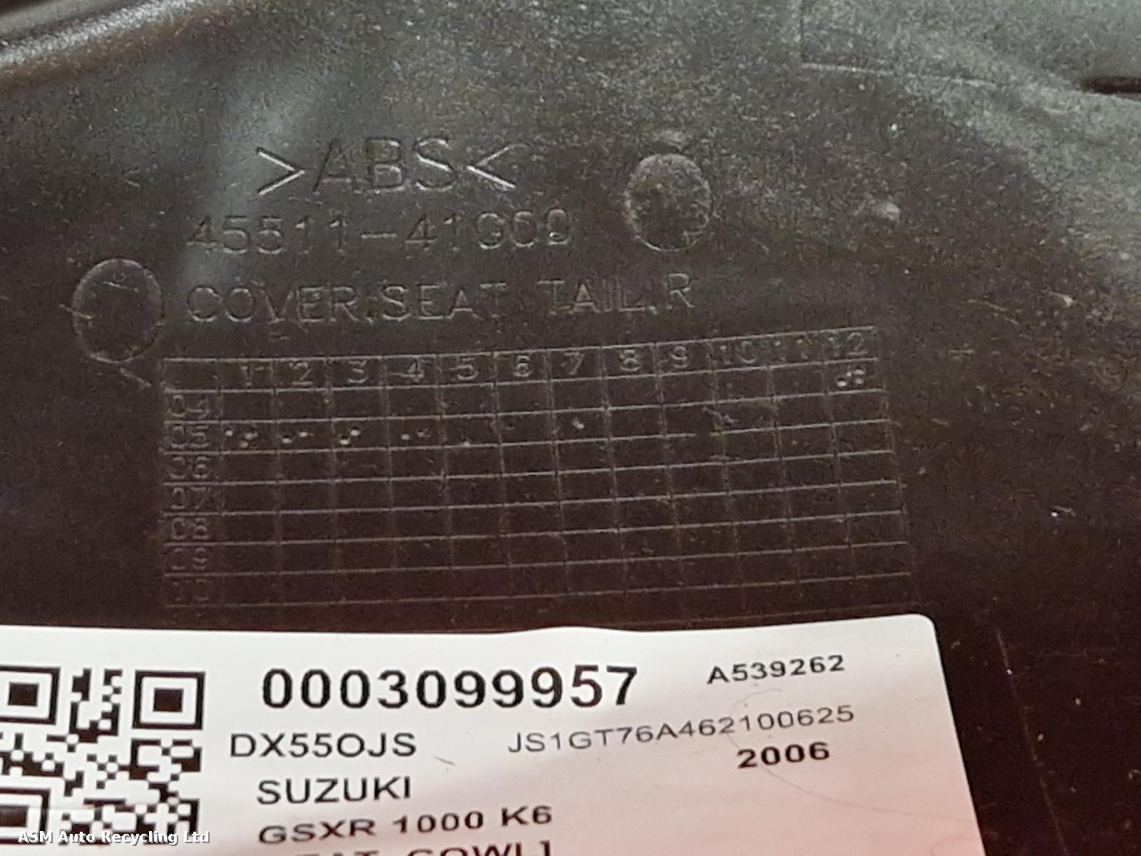 View Auto part Seat Cowl Suzuki Gsxr 1000 K6 2006