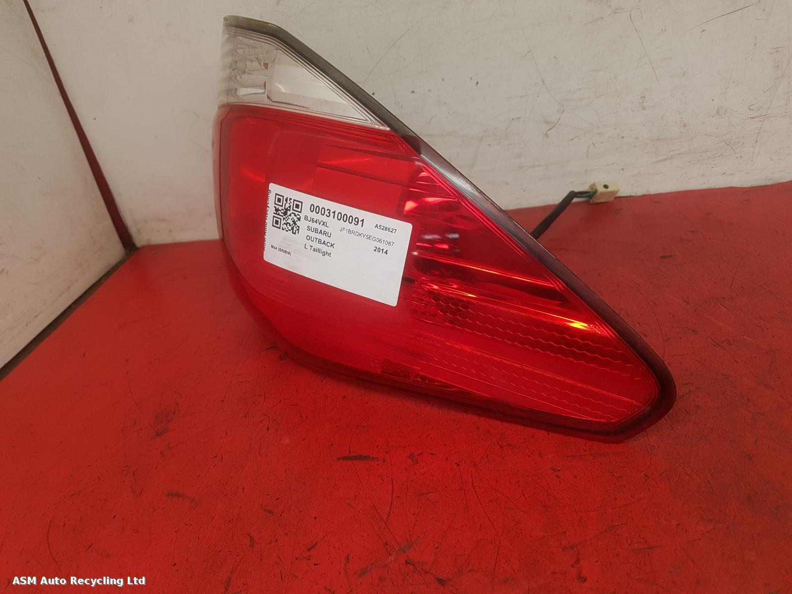 View Auto part L Taillight Subaru Outback 2014