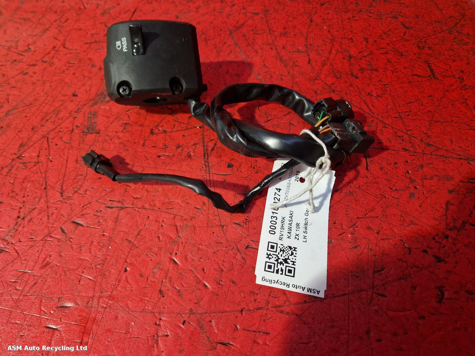 View Auto part LH Switch Gear Kawasaki Zx 10r 2019