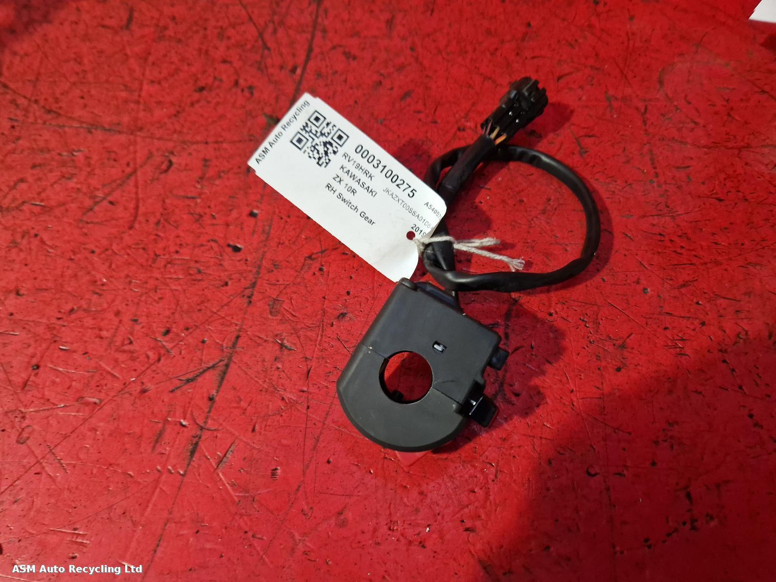 View Auto part RH Switch Gear Kawasaki Zx 10r 2019