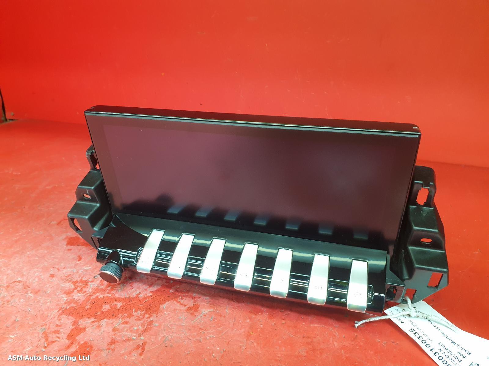 View Auto part Radio Display Peugeot 508 2020