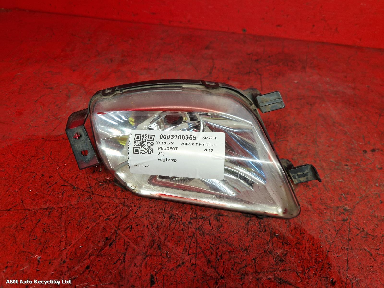 View Auto part Fog Lamp Peugeot 308 2010