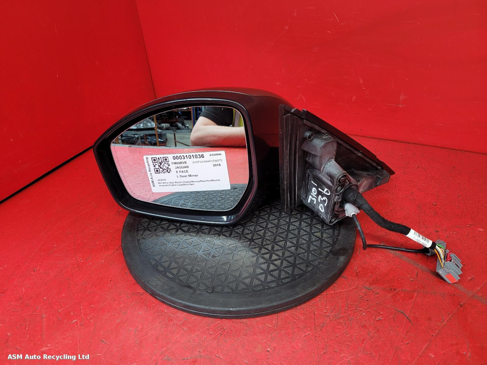 View Auto part L Door Mirror Jaguar E Pace 2018