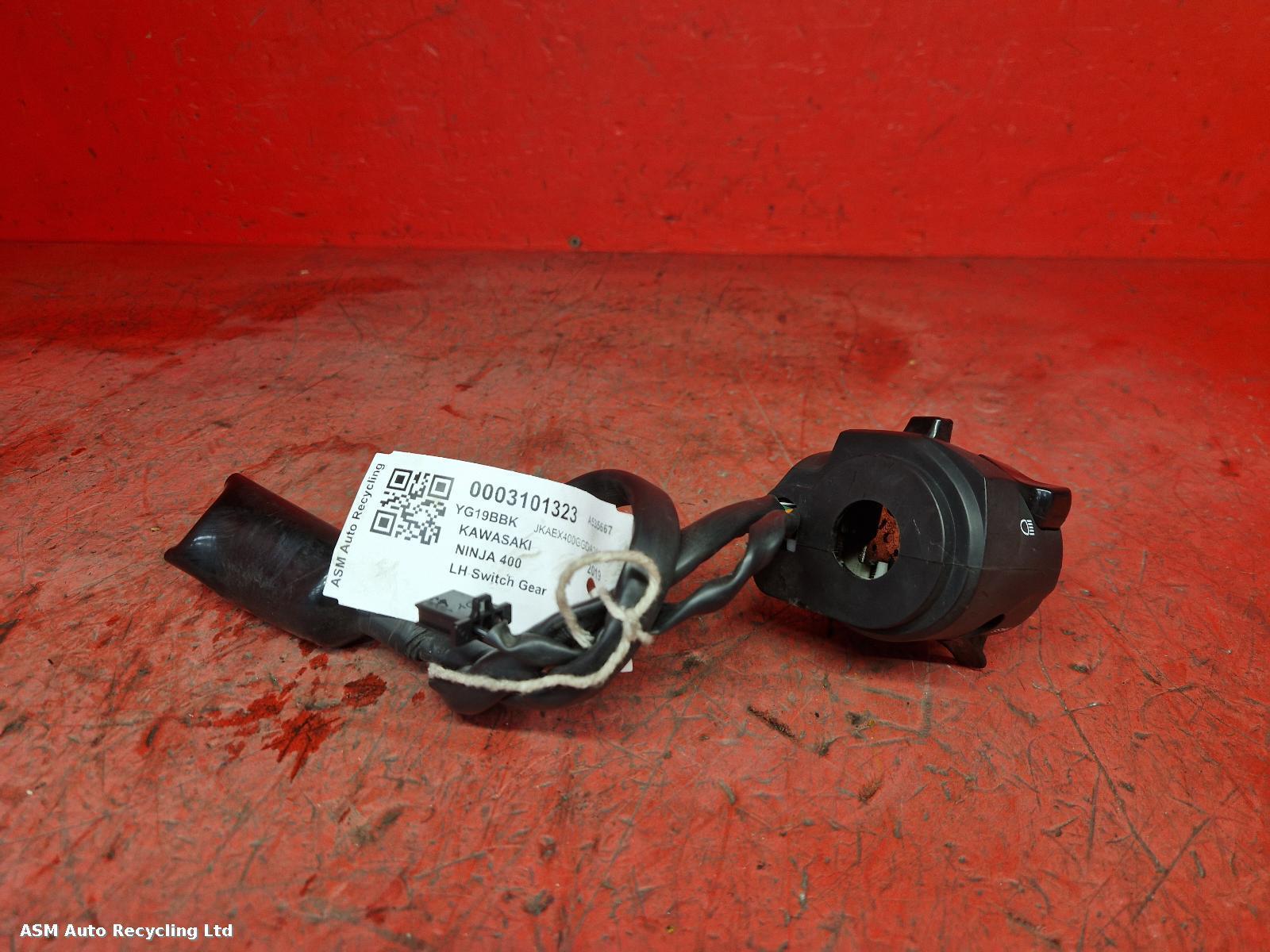 View Auto part LH Switch Gear Kawasaki Ninja 400 2019