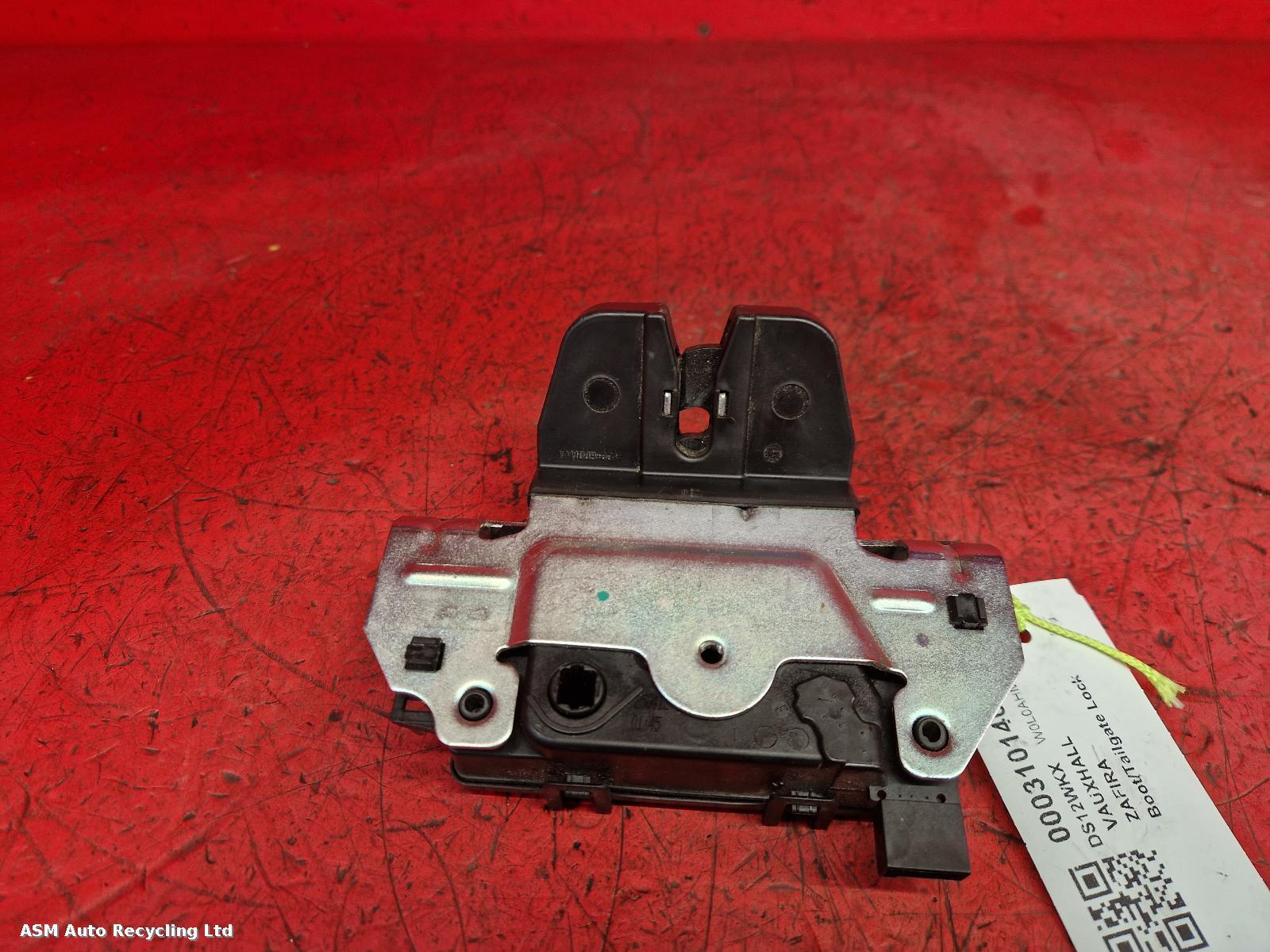 View Auto part Bootlid/Tailgate Lock Vauxhall Zafira 2012