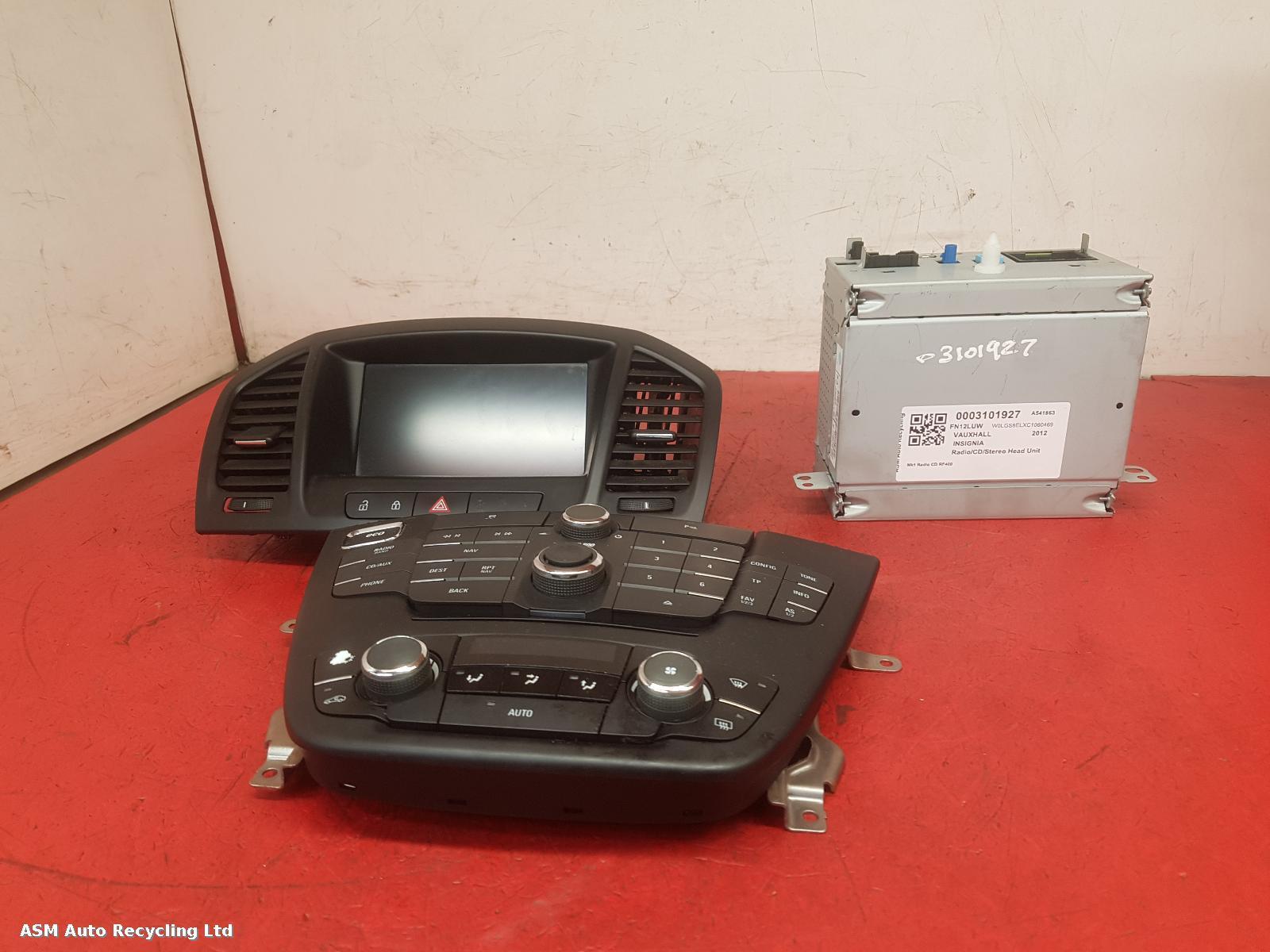 View Auto part A/V Equipment Vauxhall Insignia 2012