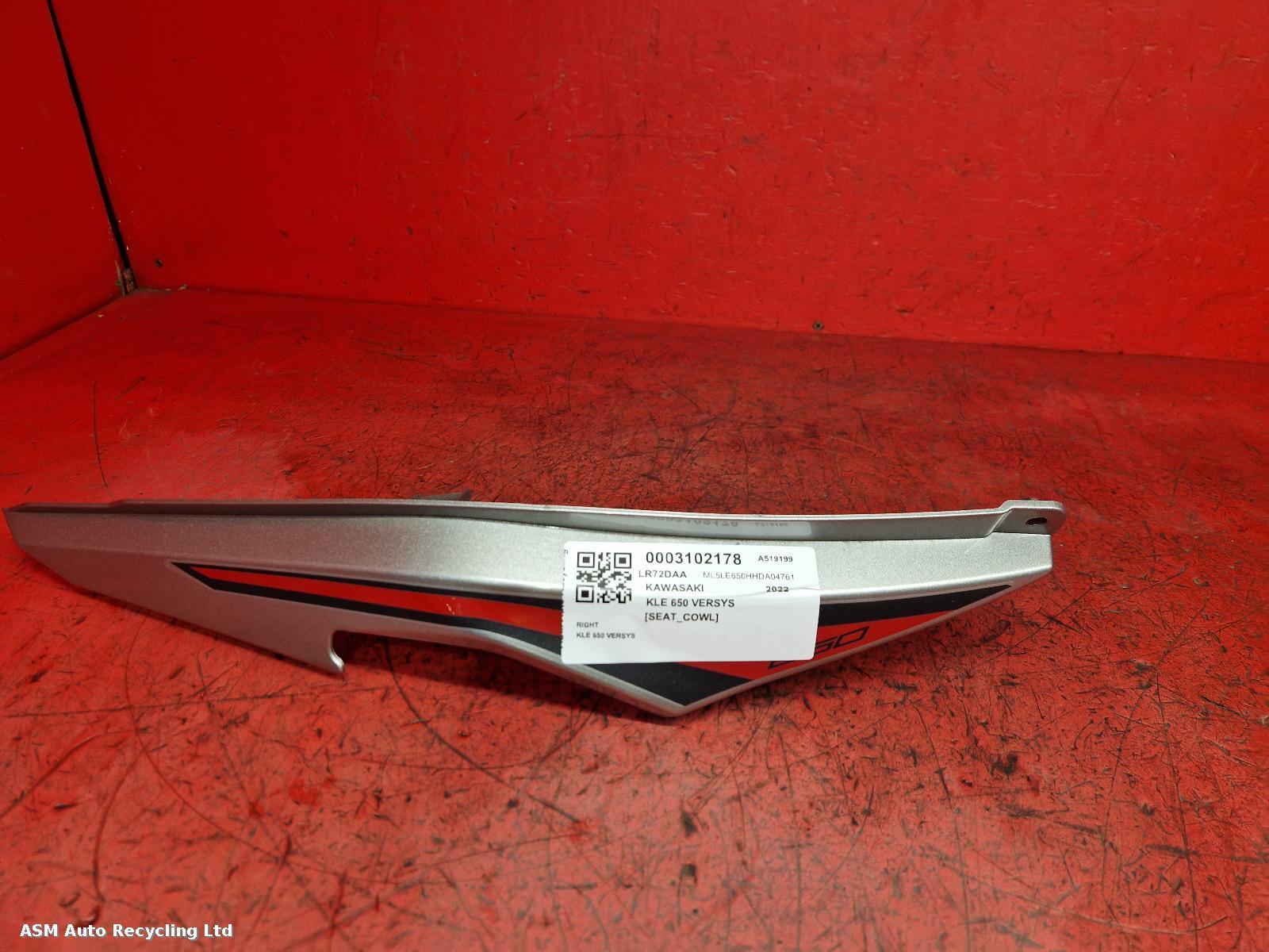View Auto part Seat Cowl Kawasaki Kle 650 Versys 2022