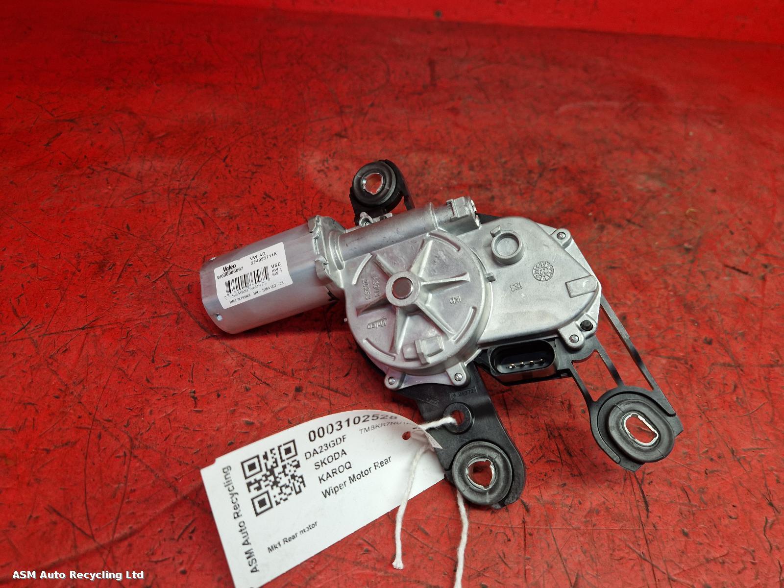 View Auto part Wiper Motor Rear Skoda Karoq 2023