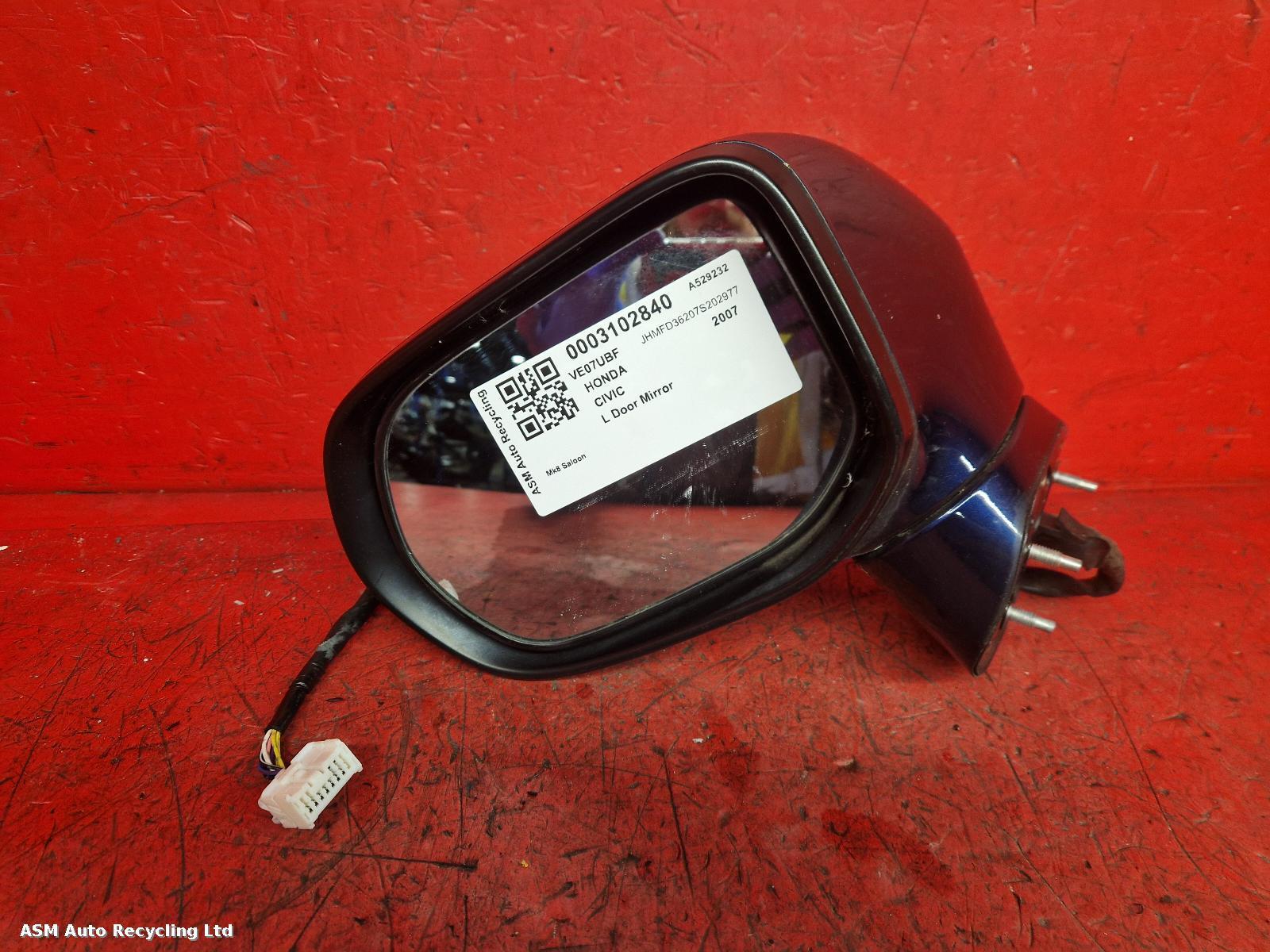 View Auto part L Door Mirror Honda Civic 2007