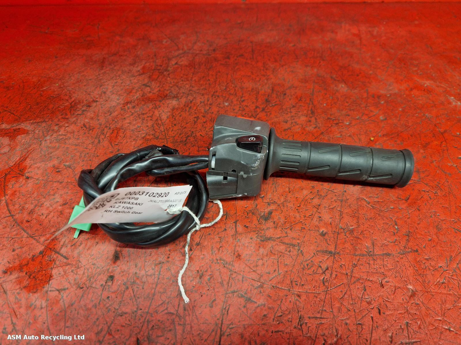 View Auto part RH Switch Gear Kawasaki Klz 1000 2017