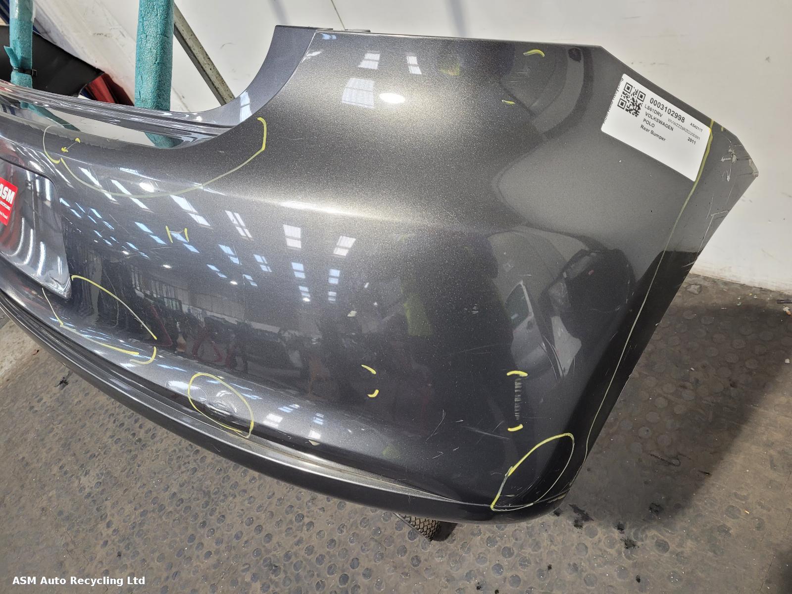View Auto part Rear Bumper Volkswagen Polo 2011