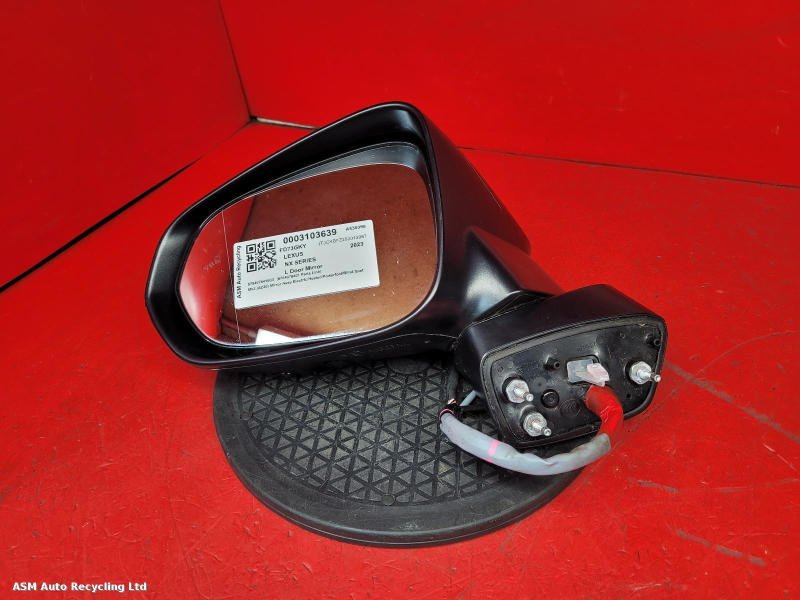 View Auto part L Door Mirror Lexus Nx Series 2023