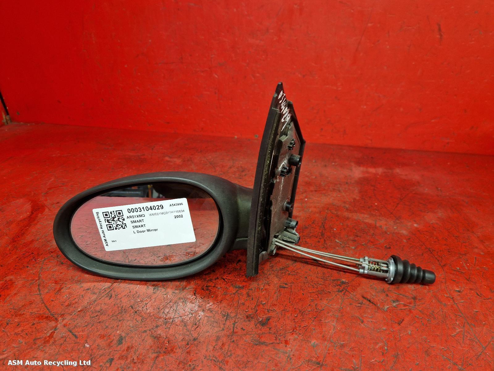 View Auto part L Door Mirror Smart Smart 2002