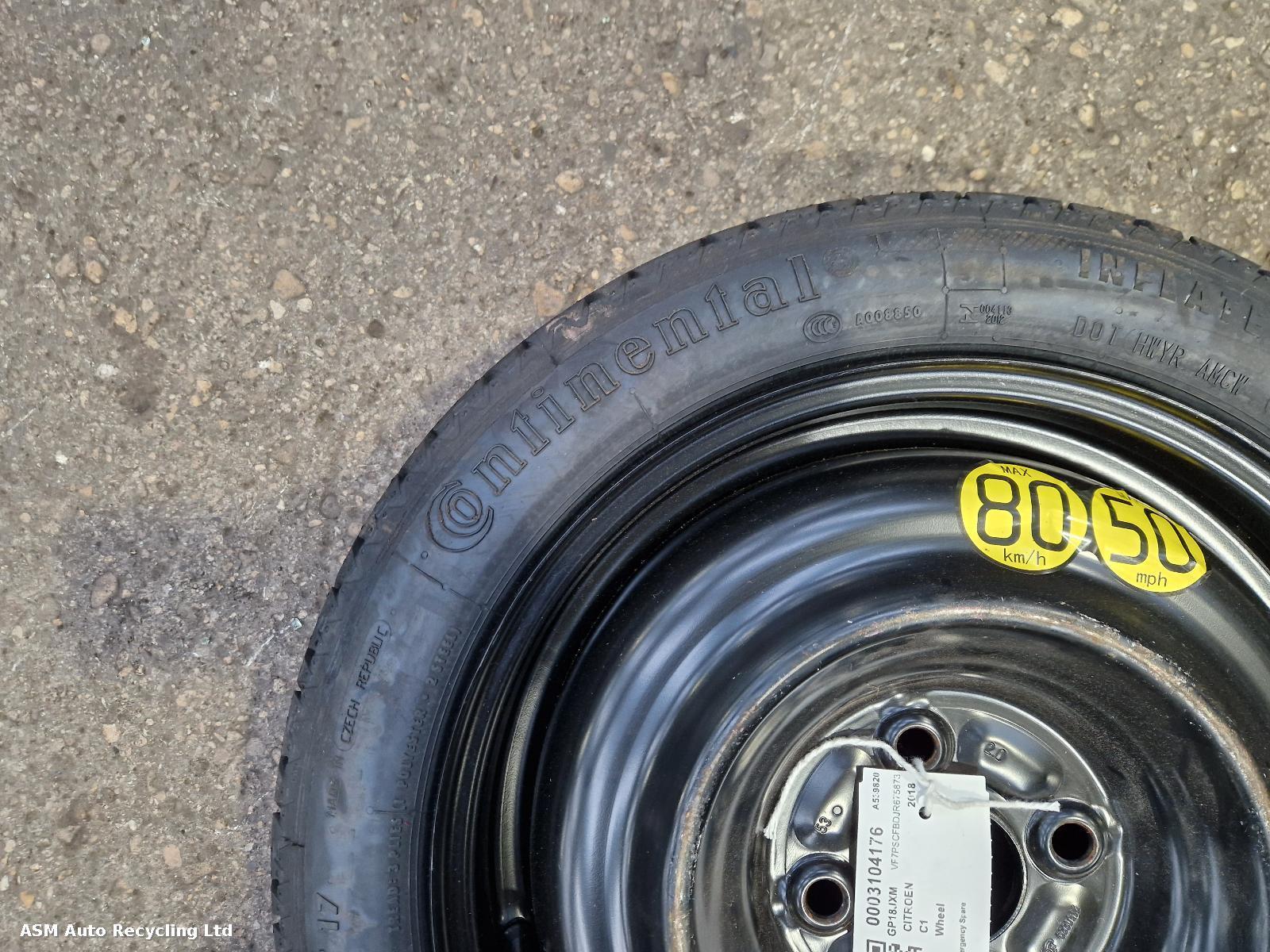 View Auto part Wheel Citroen C1 2018