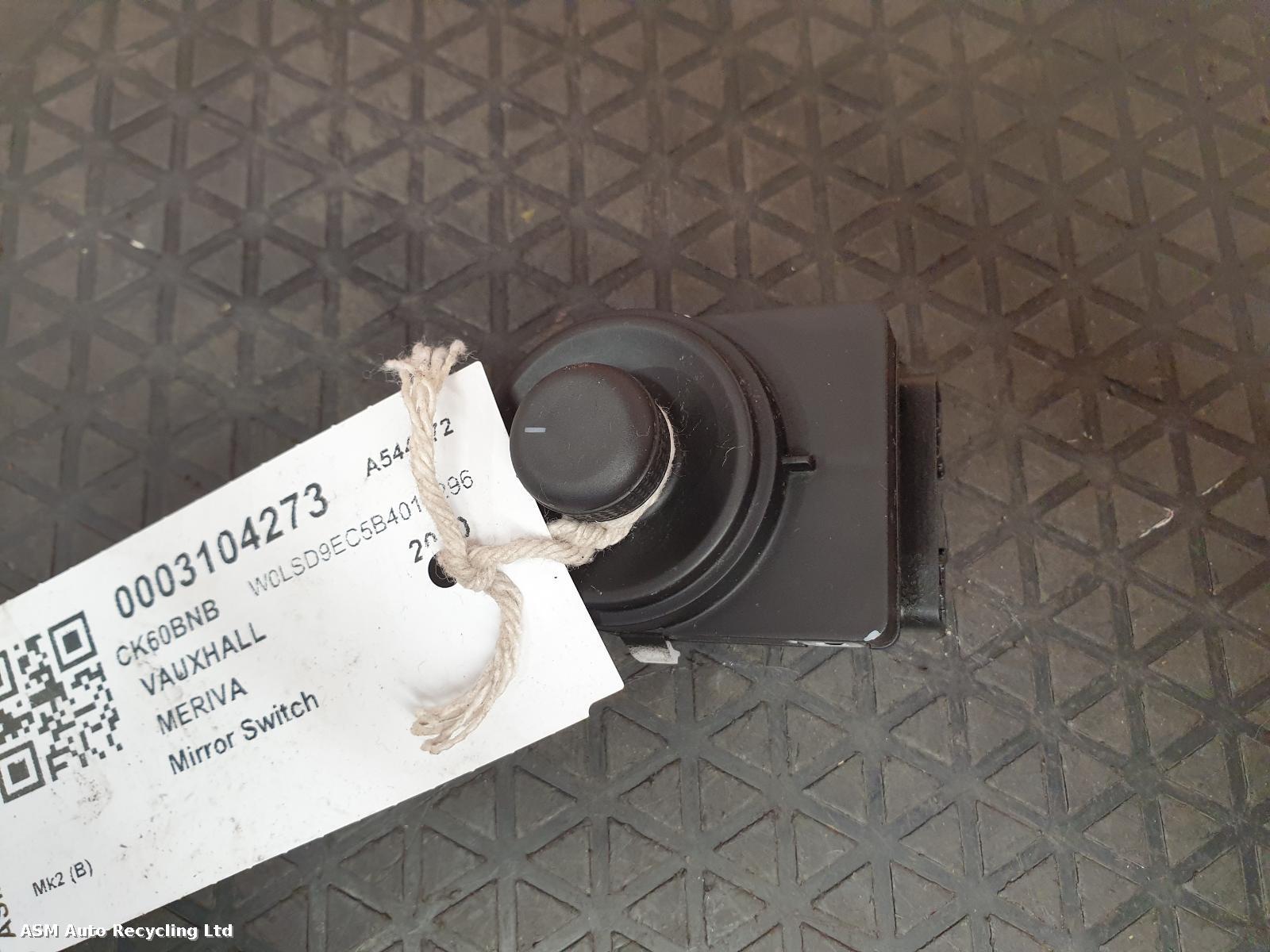 View Auto part Mirror Switch Vauxhall Meriva 2010