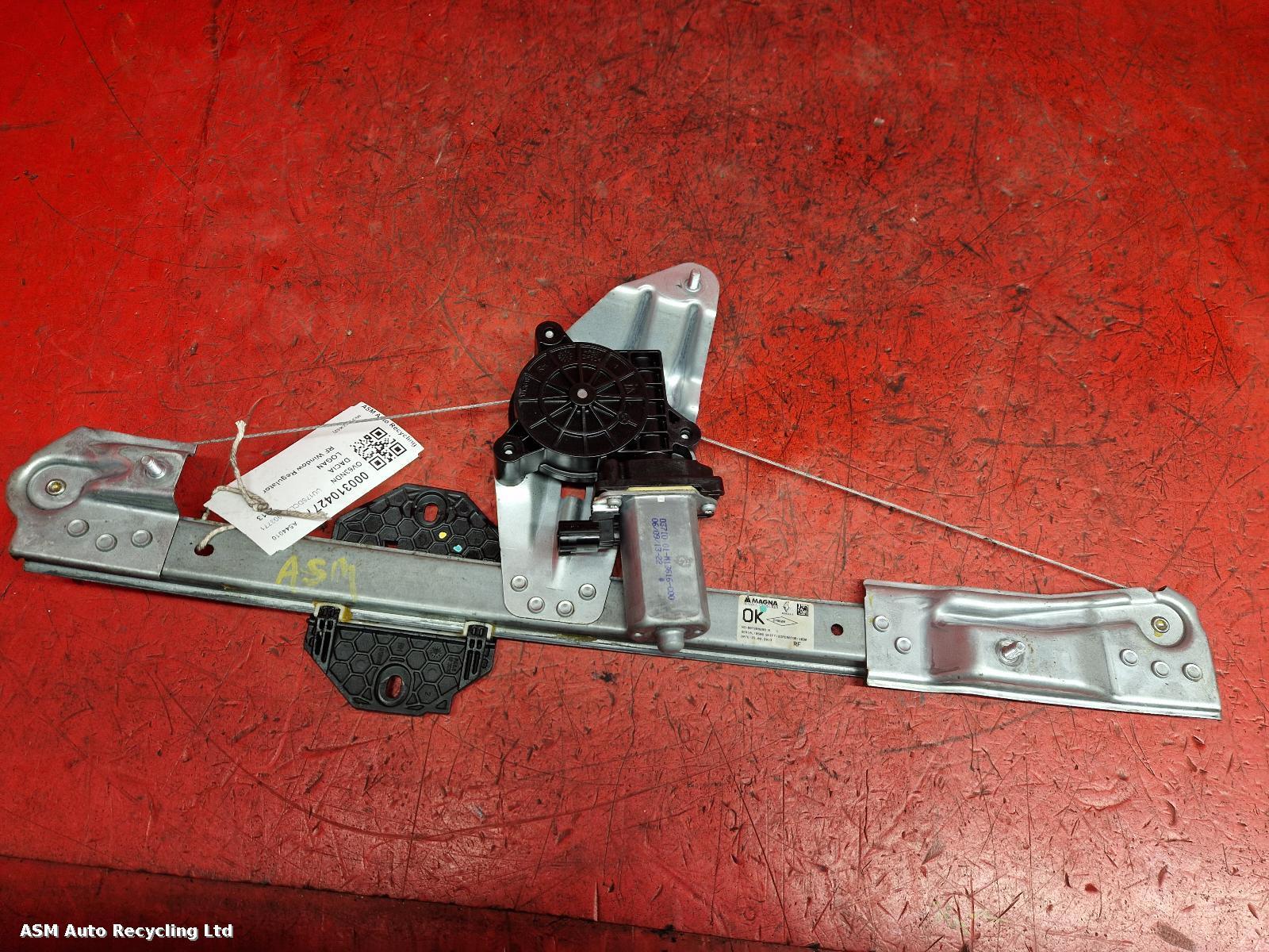 View Auto part RF Window Regulator Dacia Logan 2013