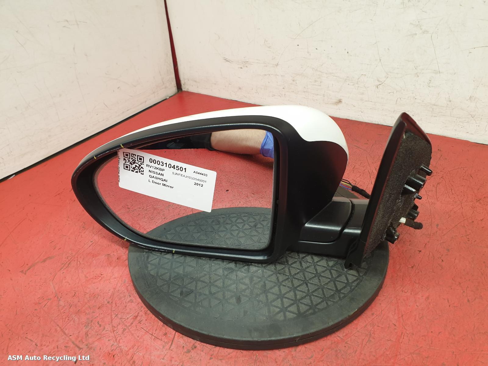 View Auto part L Door Mirror Nissan Qashqai 2012