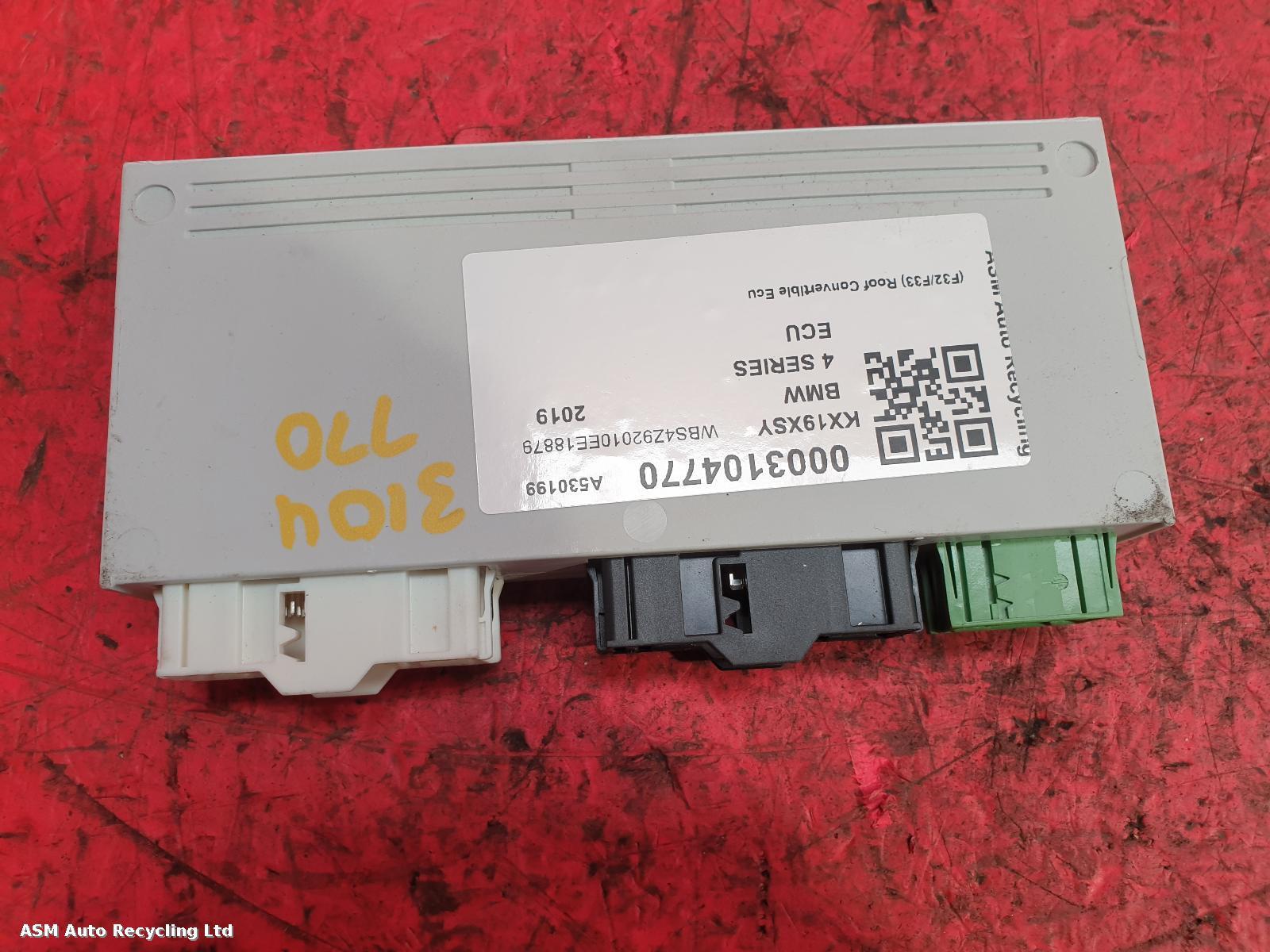 View Auto part ECU Bmw 4 Series 2019