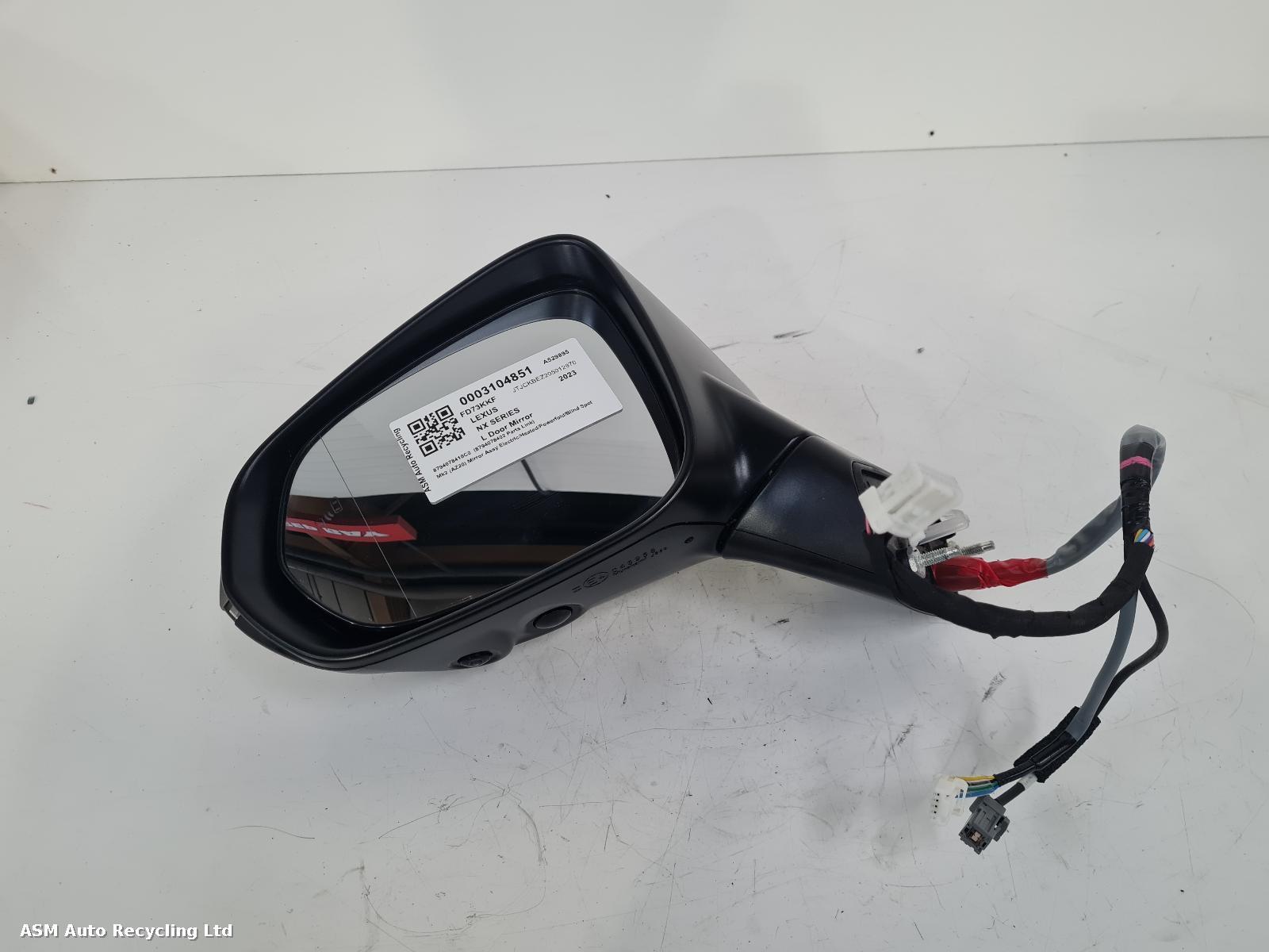 View Auto part L Door Mirror Lexus Nx Series 2023