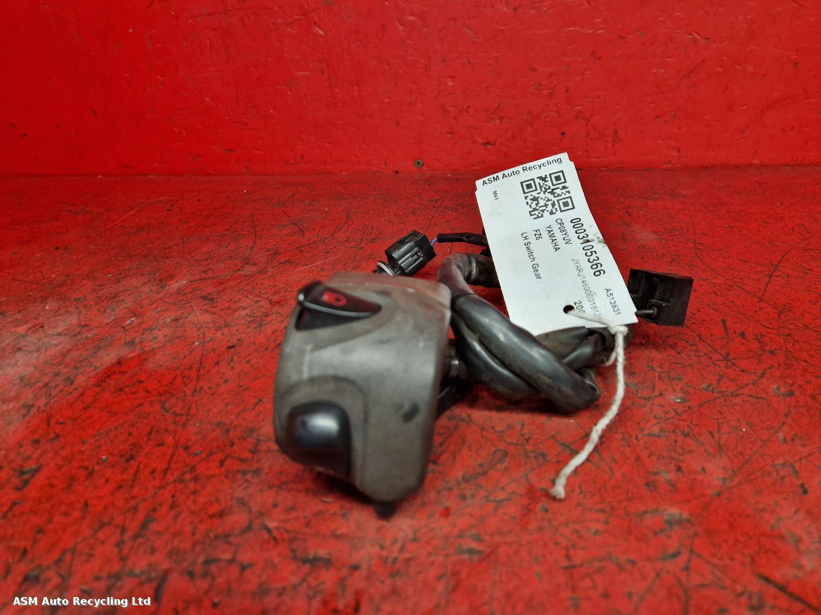 View Auto part LH Switch Gear Yamaha Fz6 2008