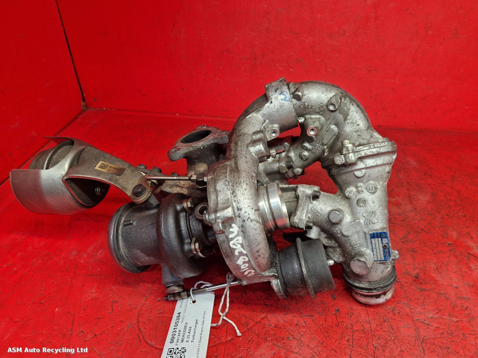 View Auto part Turbocharger Mercedes E Class 2011