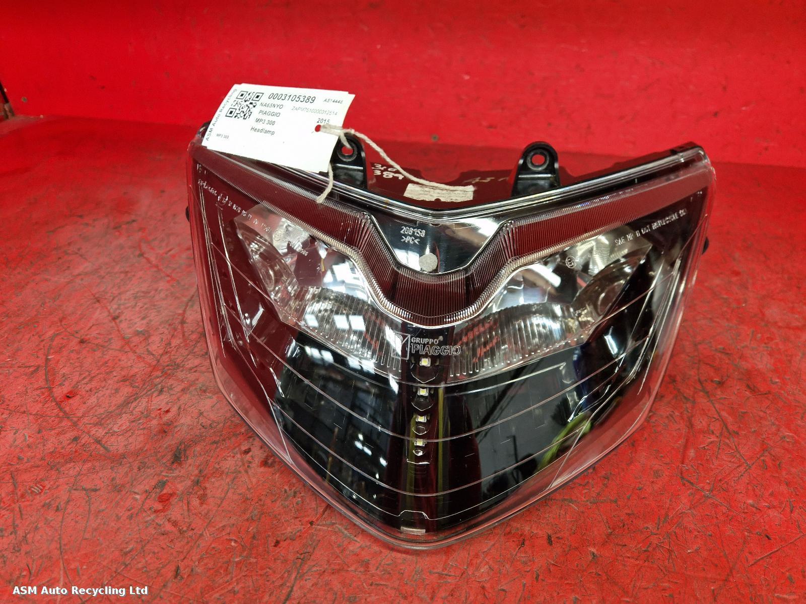 View Auto part Headlamp Piaggio Mp3 300 2015
