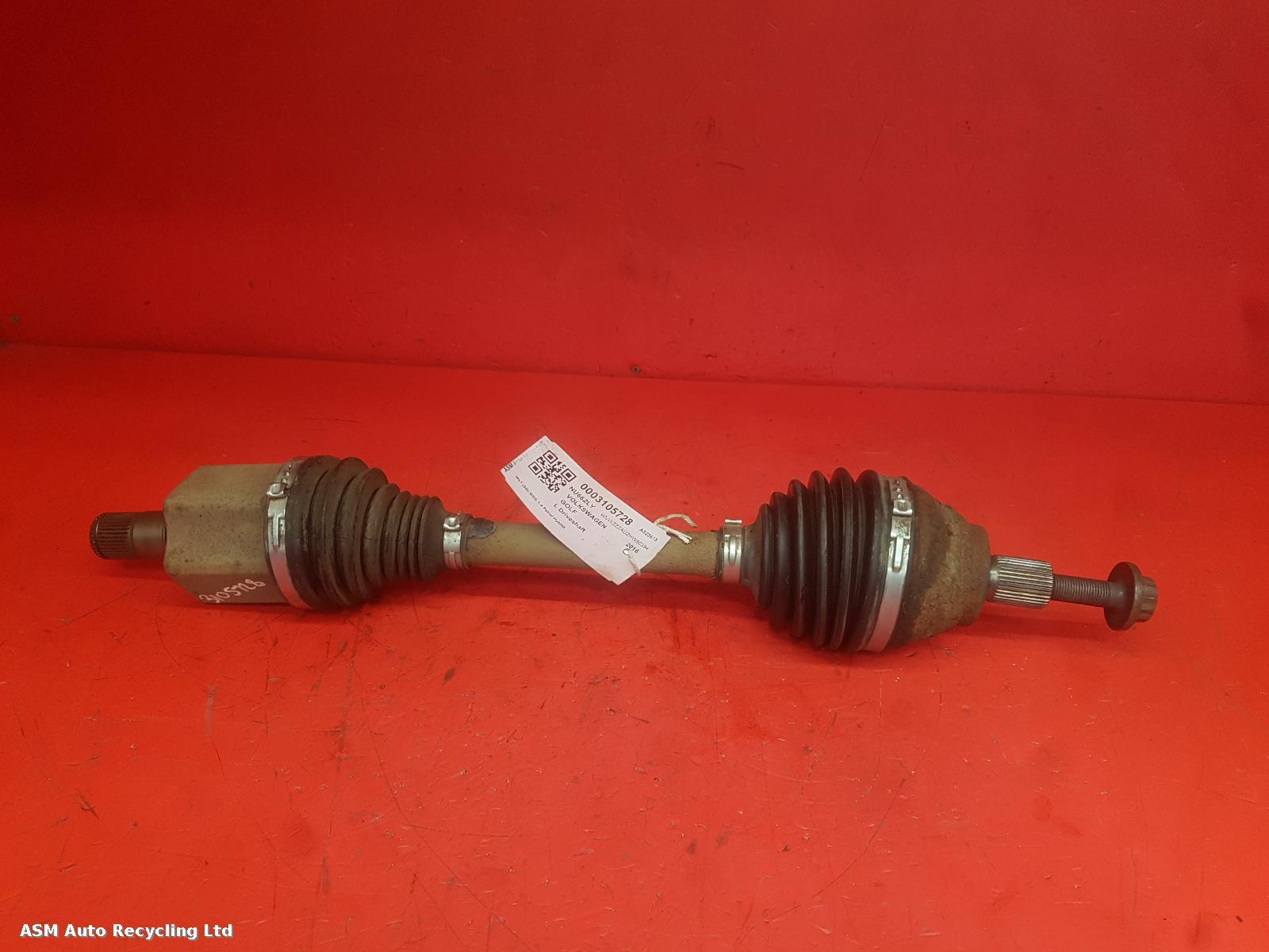 View Auto part Left Driveshaft Volkswagen Golf 2016