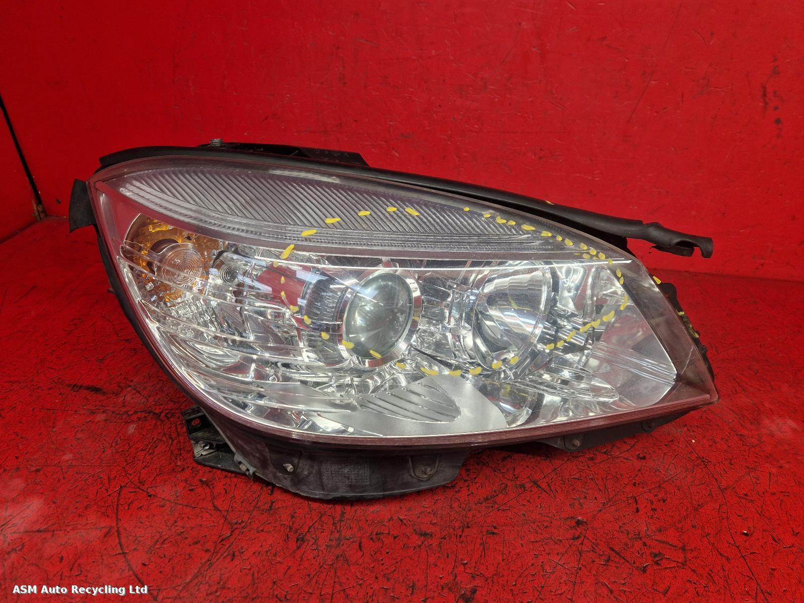 View Auto part R Headlamp Mercedes C Class 2010