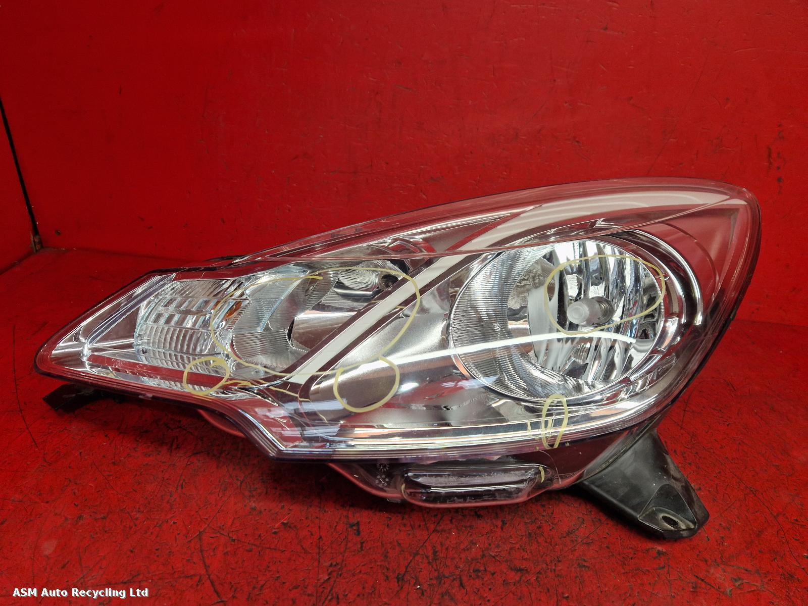 View Auto part L Headlamp Citroen C3 2010