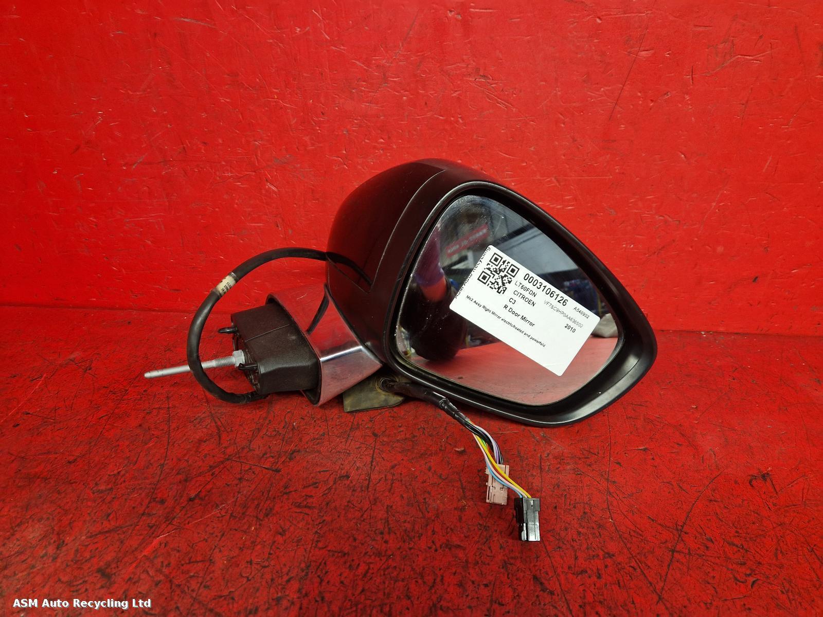 View Auto part R Door Mirror Citroen C3 2010