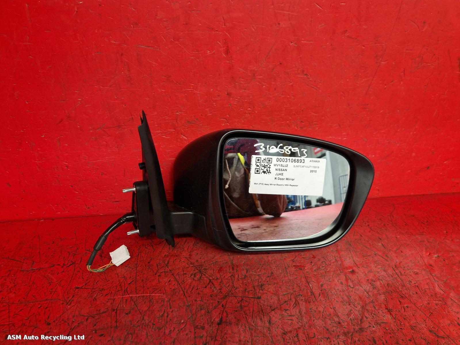View Auto part R Door Mirror Nissan Juke 2015