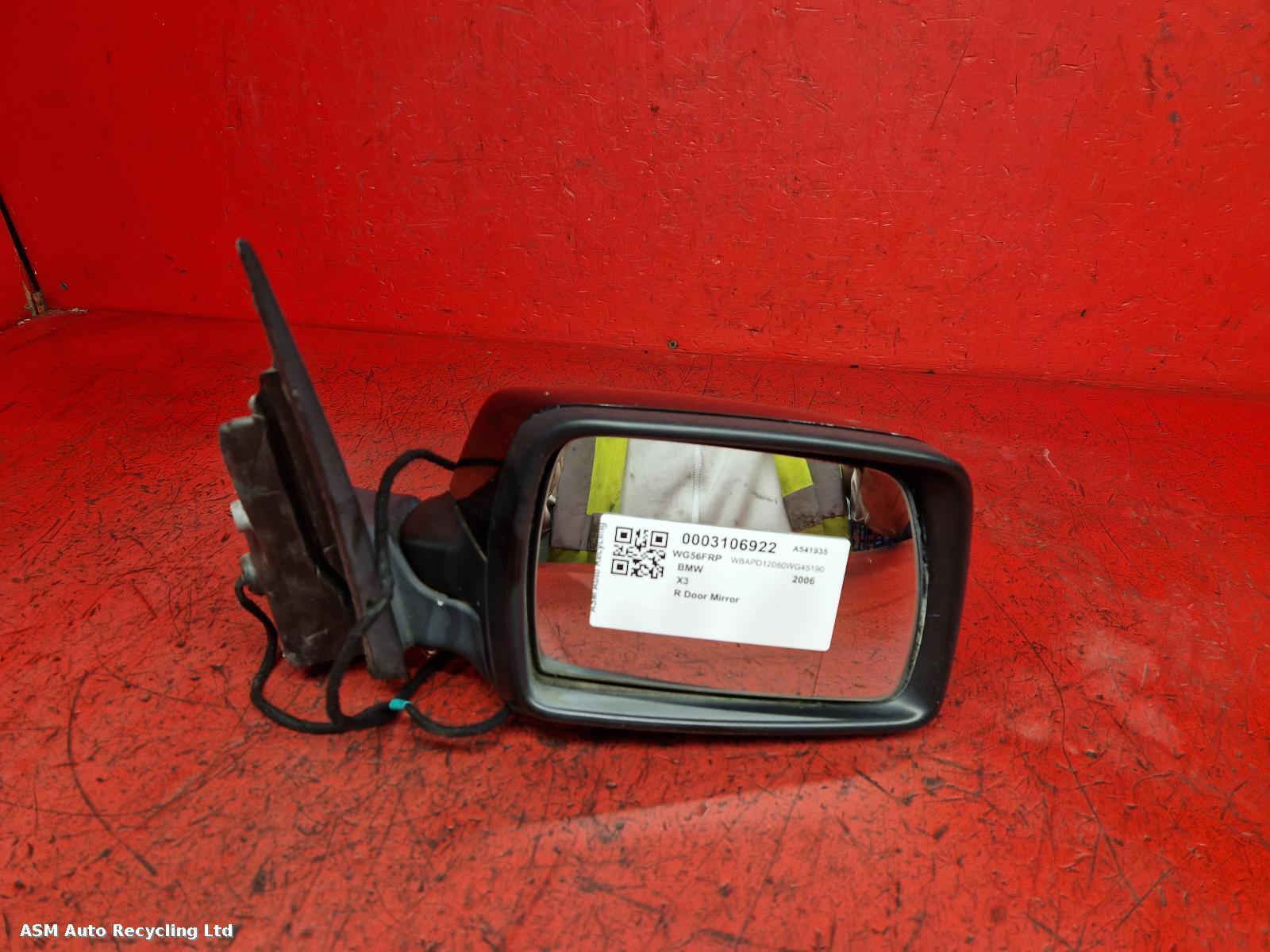 View Auto part R Door Mirror Bmw X3 2006