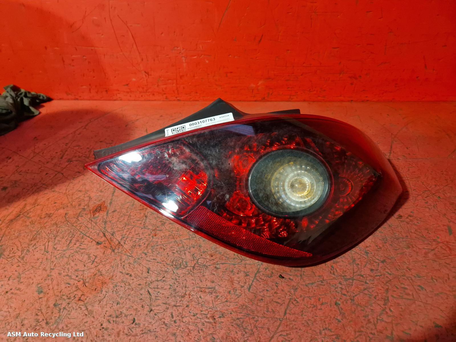 View Auto part R Taillight Vauxhall Corsa 2009