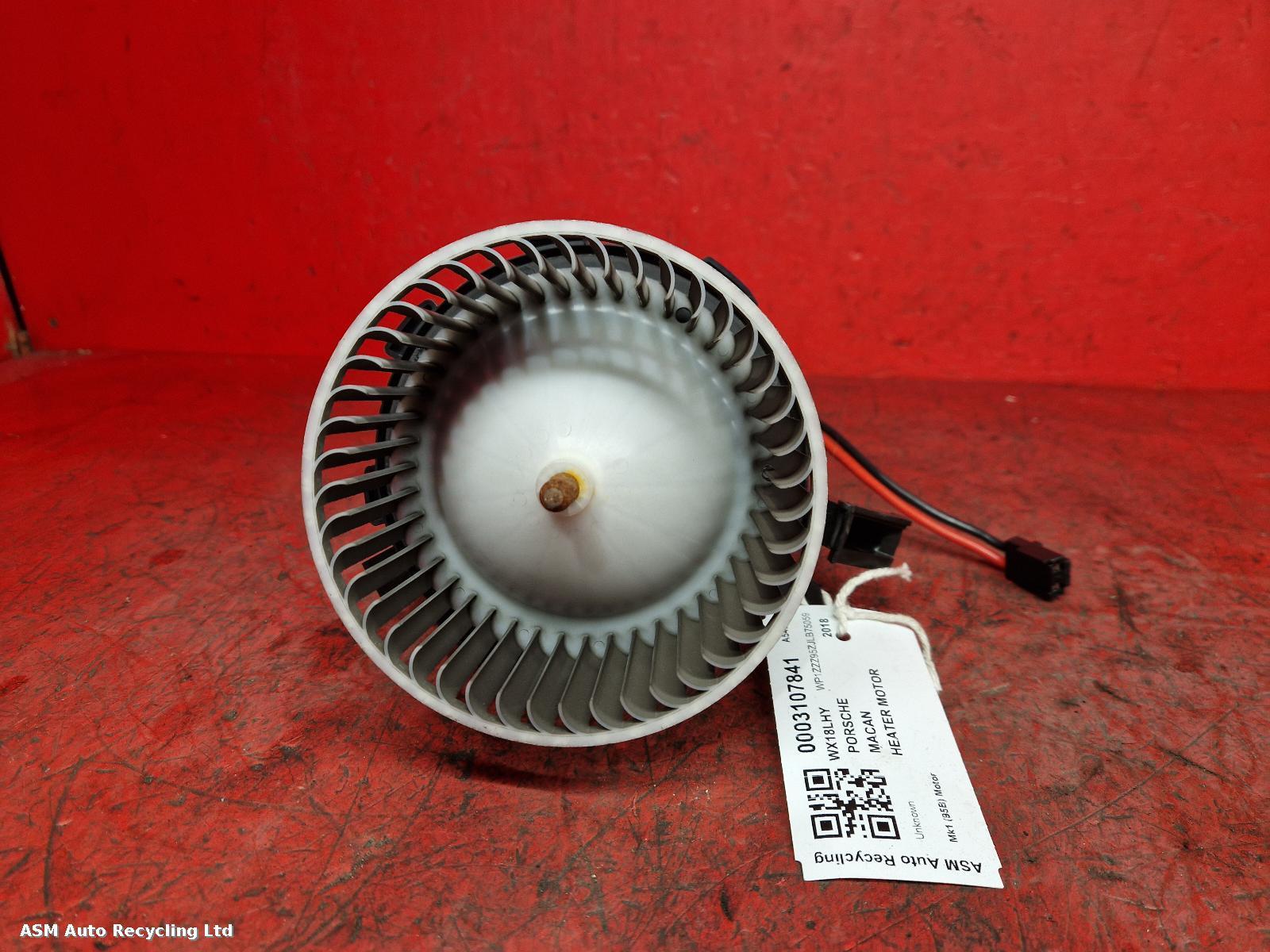 View Auto part Heater Motor/Assembly Porsche Macan 2018
