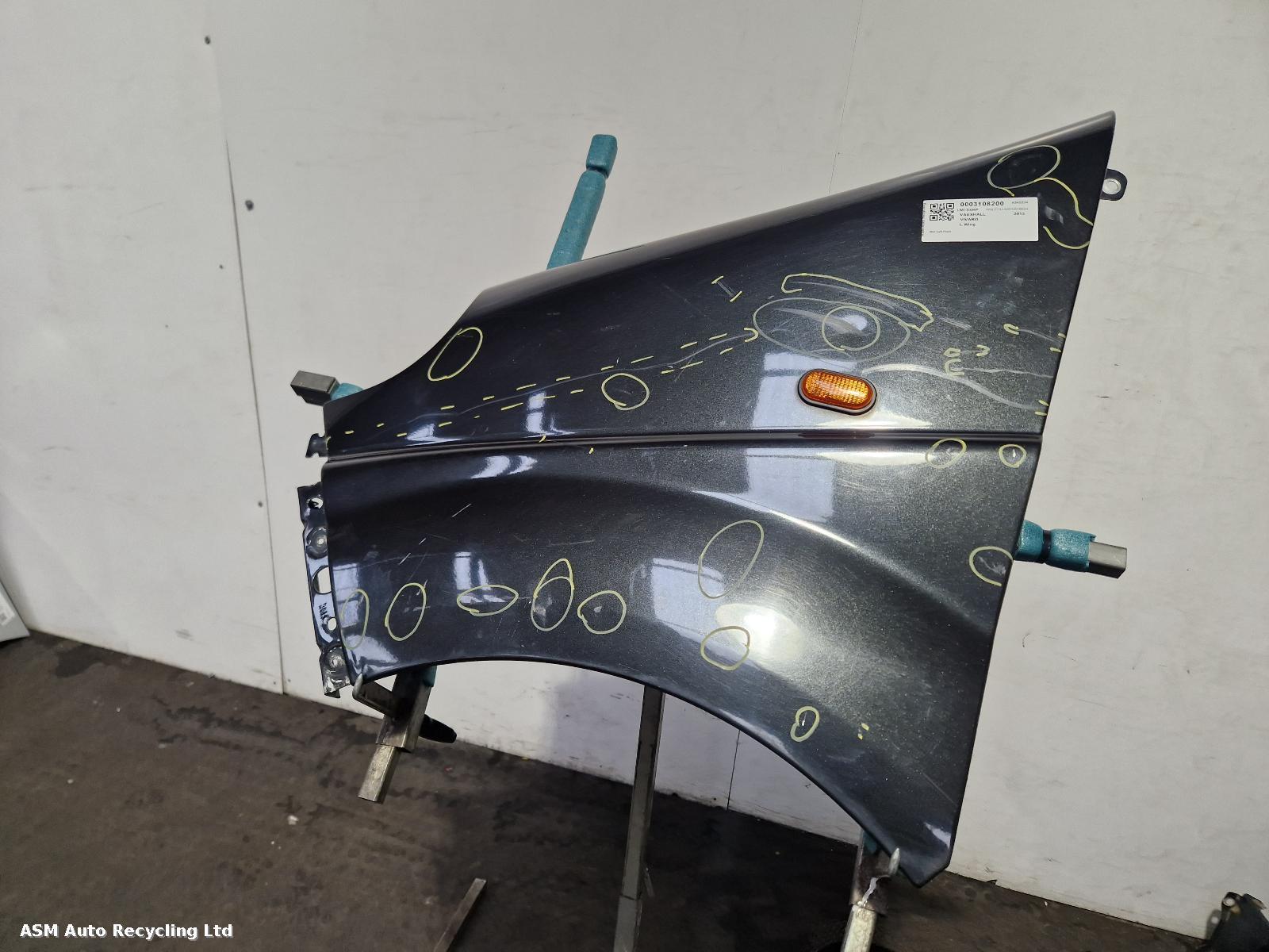 View Auto part L Wing Vauxhall Vivaro 2013