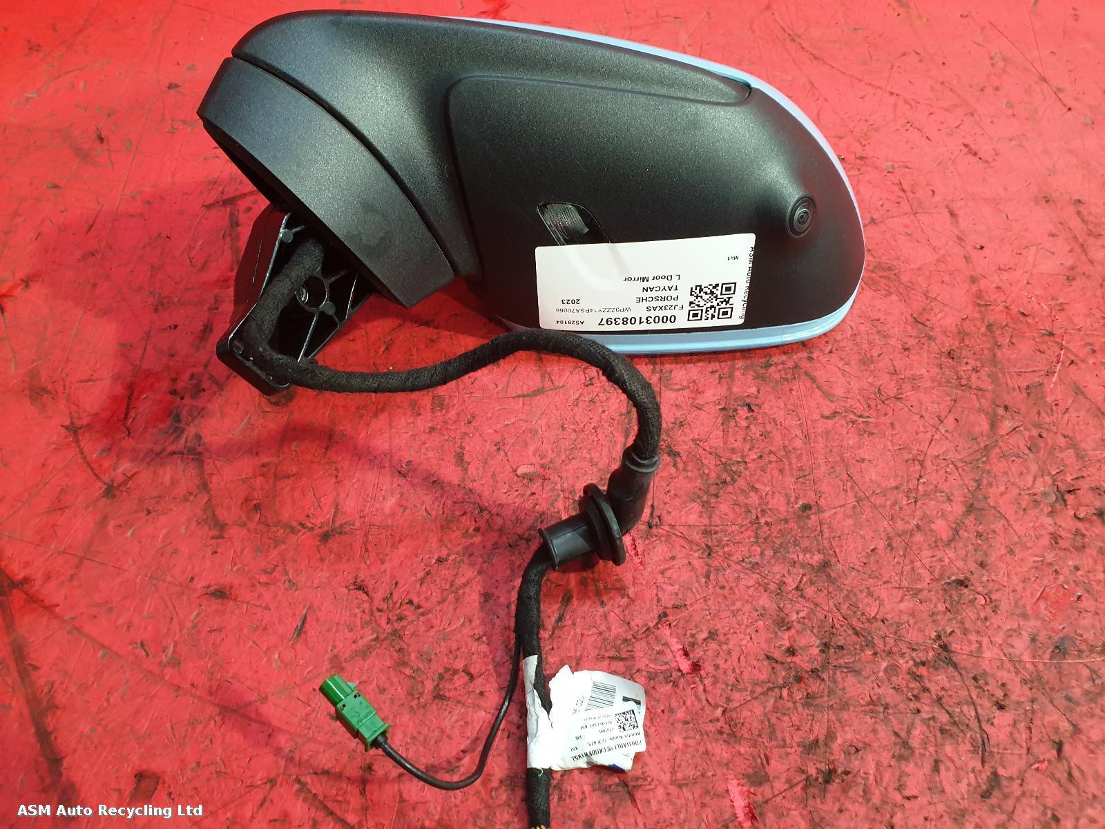 View Auto part L Door Mirror Porsche Taycan 2023