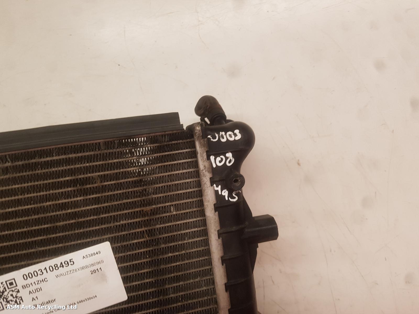View Auto part Radiator Audi A1 2011