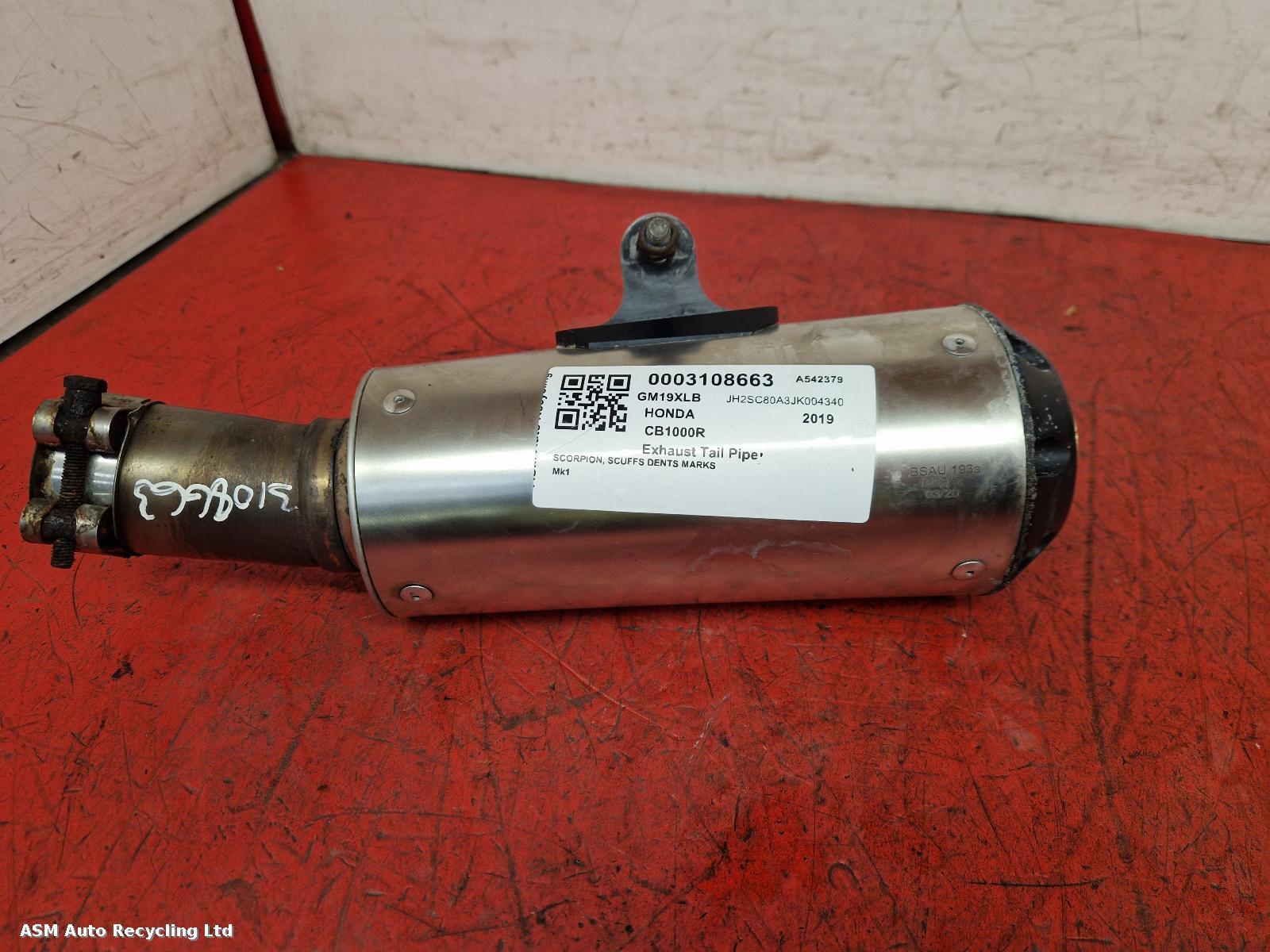 View Auto part Tail Pipe Honda Cb 1000 Ra-j 2019
